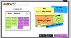 Desktop Screenshot of ideaboardz.com